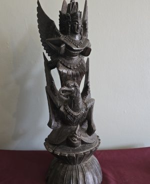 XL Balinese Vishnu Garuda Carving